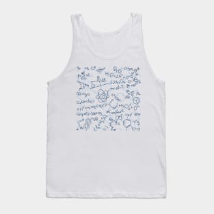 Chemistry Atoms, Shapes, Reactions and Structures Tank Top